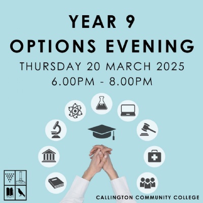  Year 9 Options Evening 